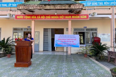 Liên đội THCS Tịnh Giang: Sinh hoạt chuyên đề “Xây dựng tình bạn đẹp, nói không với bạo lực học đường”