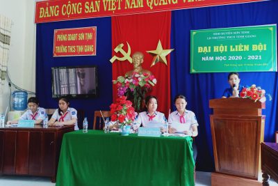 Đại hội Liên đội trường THCS Tịnh Giang năm học 2020 – 2021