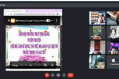 Tuyên truyền cấm sử dụng, tàng trữ, mua bán vật liệu cháy nổ.