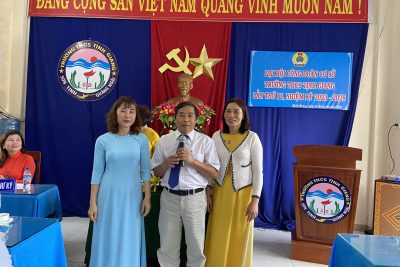 ĐẠI HỘI CÔNG ĐOÀN CƠ SỞ TRƯỜNG THCS TỊNH GIANG LẦN THỨ XI, NHIỆM KỲ 2023-2028