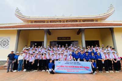 HÀNH TRÌNH “TÌM VỀ ĐỊA CHỈ ĐỎ” NĂM HỌC 2024-2025