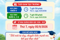 THÔNG BÁO NGÀY TỰU TRƯỜNG VÀ KHAI GIẢNG NĂM HỌC 2026-2027