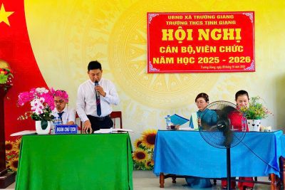 HỘI NGHỊ VIÊN CHỨC NĂM HỌC 2025-2026