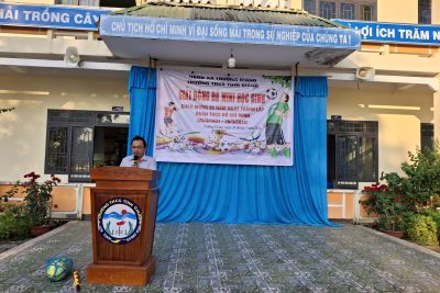 GIẢI BÓNG ĐÁ MINI HỌC SINH CHÀO MỪNG NGÀY THÀNH LẬP ĐOÀN 26/3